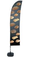 Syna Beach Flag Budget Wind Complete Set Brood Spaans - BFBL-WT21-17-I173