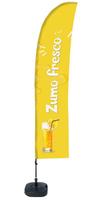 Syna Beach Flag Budget Wind Complete Set Verse Sap Spaans ECO Printmateriaal - BFBL-WT21-17-I175ECO
