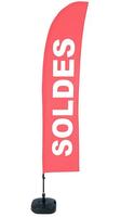 Syna Beach Flag Budget Wind Complete Set Sale Rood Frans - BFBL-WT21-17-I507