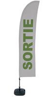 Syna Beach Flag Budget Wind Complete Set Uitgang Frans - BFBL-WT21-17-I508