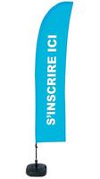 Syna Beach Flag Budget Wind Complete Set hier Aanmelden Blauw Frans - BFBL-WT21-17-I597