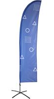 Syna Beachflag Budget Wind Small Print - BFBW-SG