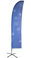 Syna Beachflag Budget Wind Small Print ECO - BFBW-SG-ECO
