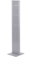Syna Brochurerek Totem Zilver Zonder Legplanken - BRT