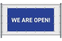 Syna Hekwerkbanner 200 X 100 cm Open Engels Blauw - FBG200-100-I679