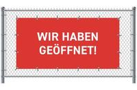 Syna Hekwerkbanner 200 X 100 cm Open Duits Rood - FBG200-100-I689