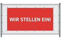 Syna Hekwerkbanner 200 X 100 cm Wij Zoeken Collega's Duits Rood - FBG200-100-I731