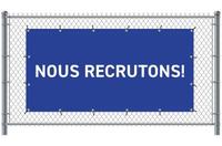 Syna Hekwerkbanner 200 X 100 cm Wij Zoeken Collega's Frans Blauw - FBG200-100-I739