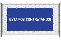 Syna Hekwerkbanner 200 X 100 cm Wij Zoeken Collega's Spaans Blauw - FBG200-100-I745