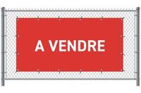 Syna Hekwerkbanner 200 X 100 cm te Koop Frans Rood - FBG200-100-I781