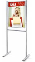 Syna Infobord Design Standaard 25 mm Rechte Hoeken A1 - IBA1G25