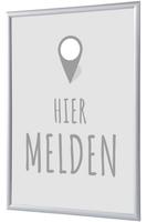Syna Kliklijst A1 Complete Set hier Melden Grijs Nederlands - KRA1G25LPPI449