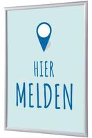 Syna Kliklijst A1 Complete Set hier Melden Blauw Nederlands - KRA1G25LPPI453
