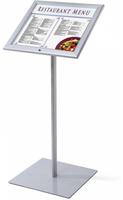 Syna Menustandaard Vergrendelbaar LED Verlichting 2x A4 - MBSCZ2XA4LED