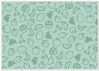 Syna Placemat Fruit Abstract Groen - PLM6GI49