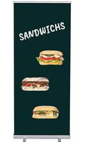 Syna Roll-Banner Budget 85 Complete Set Belegde Broodjes Frans - RBB085LSFI550