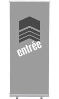 Syna Roll-Banner Budget 85 Complete Set Ingang Grijs Frans - RBB085LSFI563