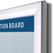 Syna Vergrendelbaar Notitiebord Outdoor Verlicht Logo 9x A4 - SCT9XA4PHLED 9