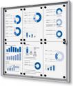 Syna Vergrendelbaar Notitiebord Indoor Economy 6x A4 - SCXS6XA4