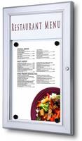 Syna Outdoor Menubord met Logo Paneel 1x A4 Staand - SCZ1XA4