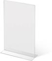 Syna T Standaard Menuhouder Acryl A4 Staand - TA4PXV