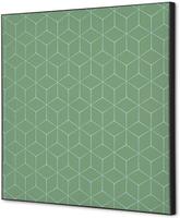Syna Wanddecoratie Textiel SET 40 X 40 Hexagon Groen - TFR22W400-SET-I16