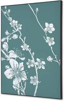 Syna Wanddecoratie Textiel SET A2 Japanse Bloesem Groen - TFR22WA2-SET-I10