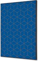 Syna Wanddecoratie Textiel SET A2 Hexagon Blauw-Bruin - TFR22WA2-SET-I14