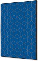 Syna Wanddecoratie Textiel SET A2 Hexagon Blauw-Bruin - TFR22WA2-SET-I14