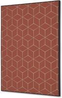Syna Wanddecoratie Textiel SET A2 Hexagon Donkerbruin - TFR22WA2-SET-I17