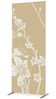 Syna Scheidingswand Textiel Deco 85-200 Dubbelzijdig Abstracte Japanse Bloesem ECO - ZBSLIM085-200-DSI6ECO