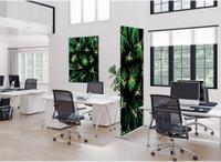 Syna Scheidingswand Textiel Deco 100-200 Cactus Groen ECO - ZBSLIM100-200-DI820ECO
