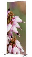 Syna Scheidingswand Textiel Deco 100-200 Dubbelzijdig Roze Bloem Erica ECO - ZBSLIM100-200-DSI5ECO