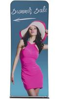 Syna Zipper-Wall Banner Print Enkelzijdig 100 X 200 cm - ZWB100-200G