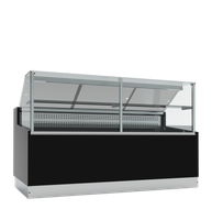Statische Zwarte Koeltoonbank - BRABANT 200B (STUA20/BLACK)