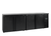 TEFCOLD Refrigerador Backbar de Carga Pesada Con Puertas Macizas - CBC410