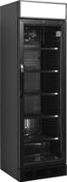 TEFCOLD Stijlvolle Zwarte Flessenkoeler met Kap - CEV425CP BLACK
