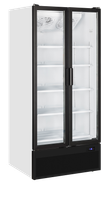 TEFCOLD 2-Deurs Displaykoeler met Scharnierdeuren - FS890H