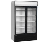 TEFCOLD 2-Deurs Displaykoeler met Kap - FSC1200H