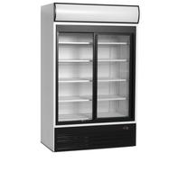 TEFCOLD 2-Deurs Displaykoeler met Kap - FSC1200S