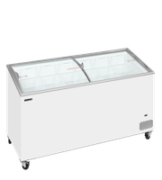 Diepvrieskist met Gebogen Glazen Schuifdeksels - IC501SCEB