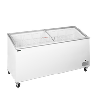 Diepvrieskist met Gebogen Glazen Schuifdeksels - IC551SCEB