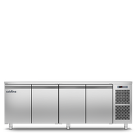 Geventileerde 4- Deurs Koelwerkbank GN 1/1 - MASTER 4P