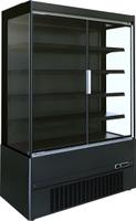 WANDKOELING ECO-CRONUS met GLASDEUREN 1510X665X1920 - MCB150H (ECRON BK)