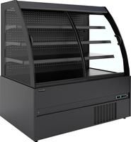 Compacte Zwarte Wandkoeler met Schuifdeuren - MC+B150S LOW