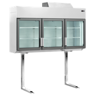 TEFCOLD 3-Deurs Vriezer/koeler, Wandkast, voor Maximale Bergruimte - MTF210 VS