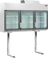 TEFCOLD 3-Deurs Vriezer/koeler, Wandkast, voor Maximale Bergruimte - MTF210 VS