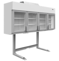 TEFCOLD 4-Deurs Vriezer/koeler, Wandkast, voor Maximale Bergruimte - MTF250 VS