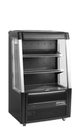 Multideck - Laag Open Front - ODC90 BLACK