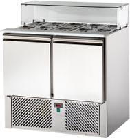 SALADETTE 2 DEUREN GN 1/1 met GLASOPBOUW-Zonder/sans/without GN Containers - S900G EU